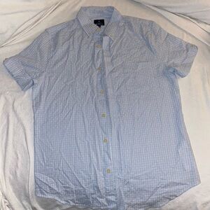 Ben Sherman Light Blue Checkered Casual Shirt
